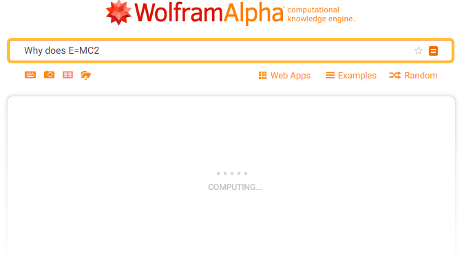Reasons not to use Google for search wolfram alpha