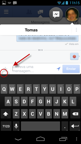 baixar chat facebook para celular android