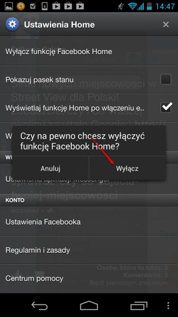 Facebook Home