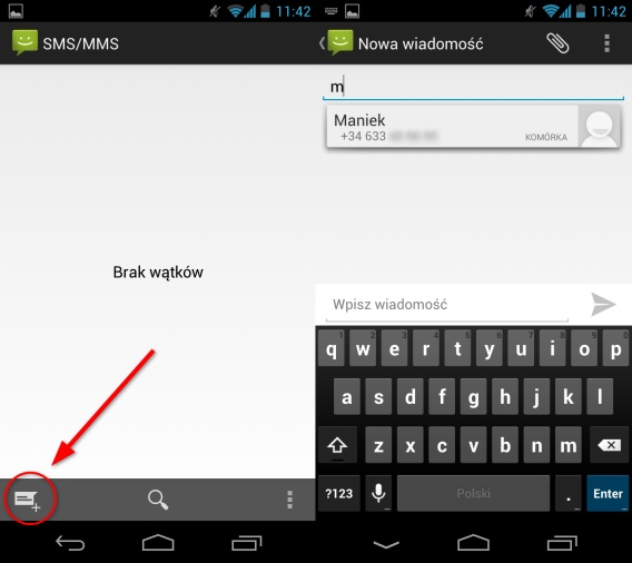 jak wysłać sms z telefonu Android jak wysłać sms z telefonu Android