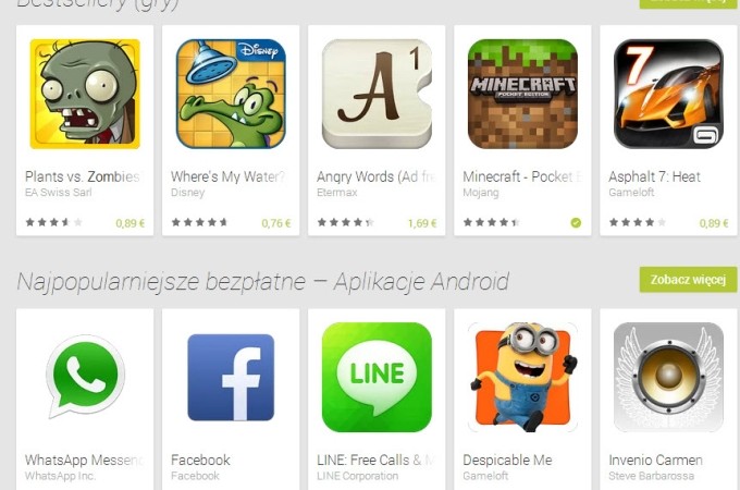 Nowy wygląd sklepu Google Play – zobacz co się zmieniło!