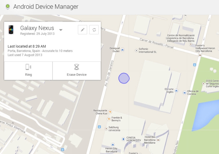 Obraz artykułu: Android Device Manager ju…