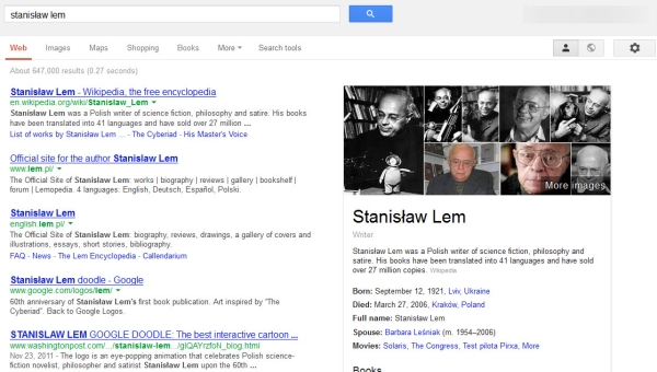 Knowledge Graph w Google Polska Knowledge Graph w Google Polska