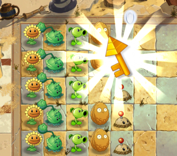 key plants vs zombies 2