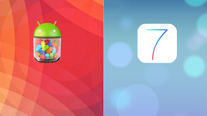 Obraz artykułu: Android 4.3 kontra iOS 7:…