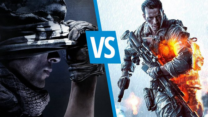 Call of Duty: Ghosts vs Battlefield 4