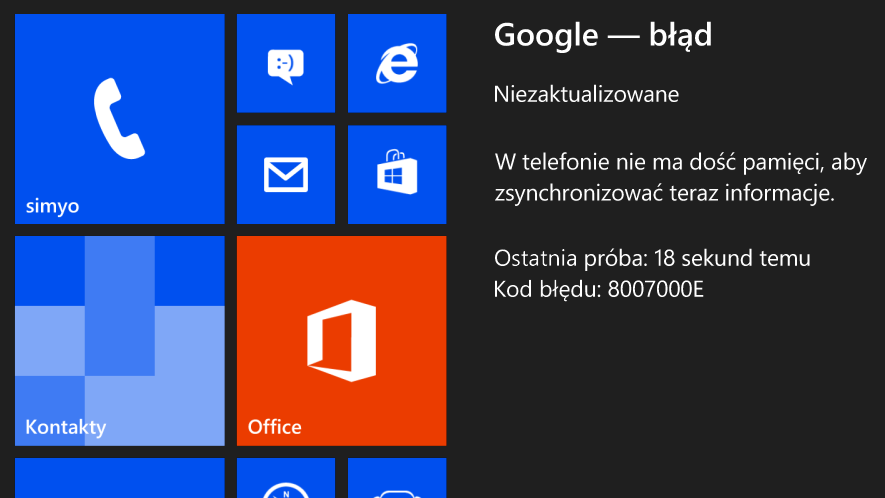Obraz artykułu: Błąd synchronizacji konta…