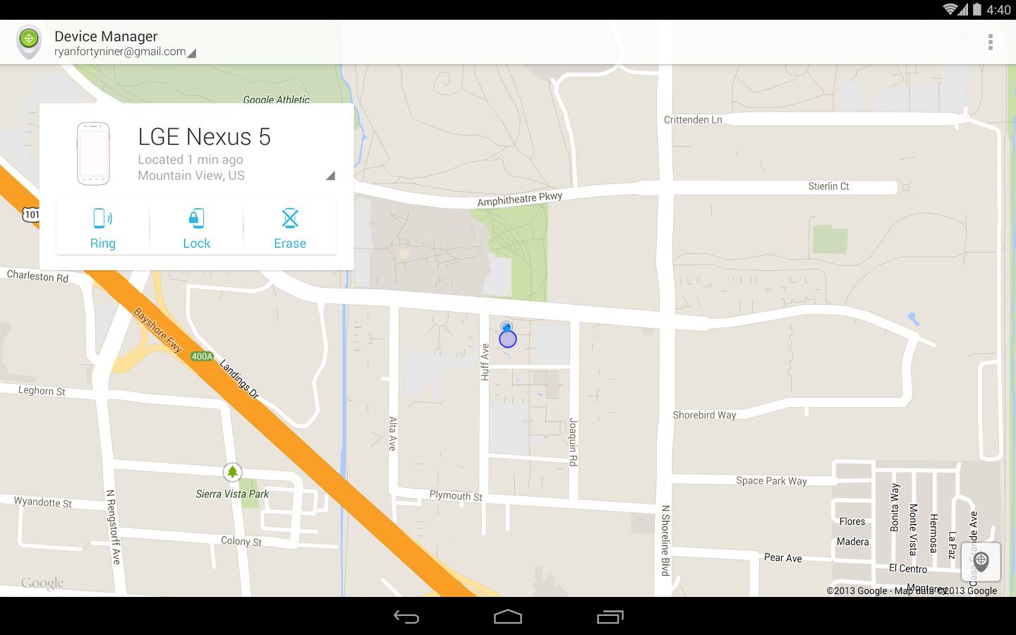 Obraz artykułu: Android Device Manager te…
