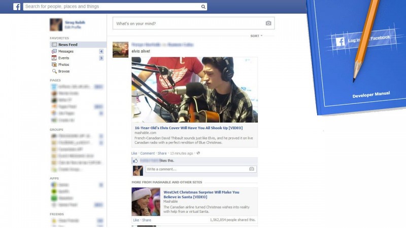 Graph Search testowany w aplikacji Facebook