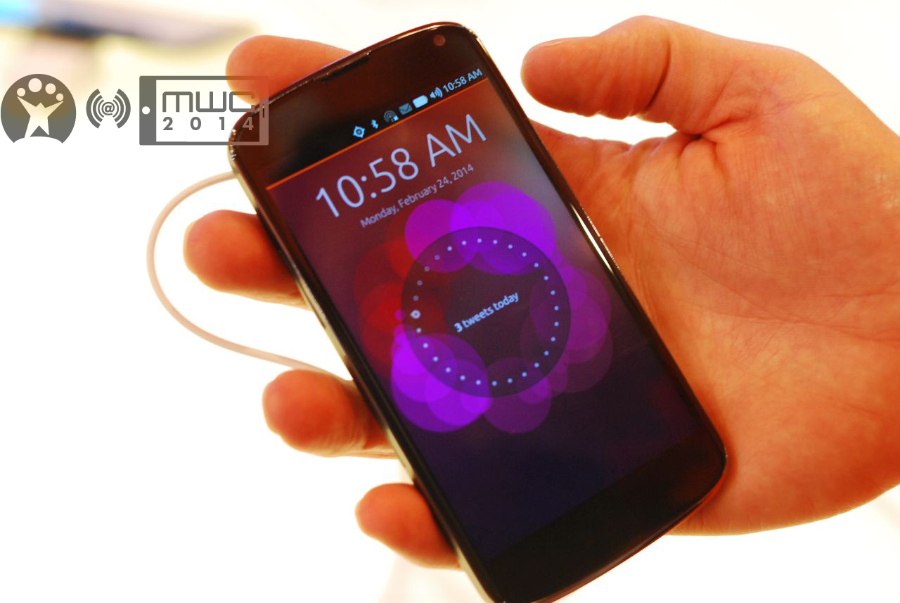 Obraz artykułu: MWC 2014: Ubuntu Phone – …