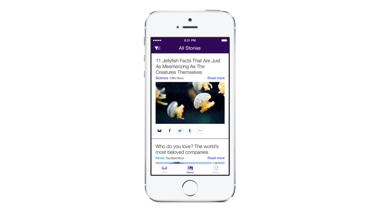 Obraz artykułu: Nowy Yahoo! Mail na iOSa …