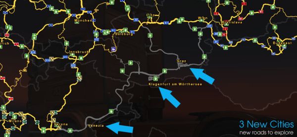Nowe miasta w ETS 2