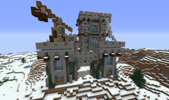 Winter Stronghold - mapa Minecraft Realms Winter Stronghold - mapa Minecraft Realms