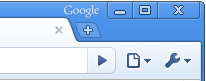 Más botones de Chrome