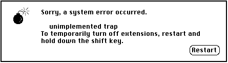 Error Bomba de Macintosh
