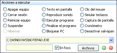 Marxio - Ejecutar un programa