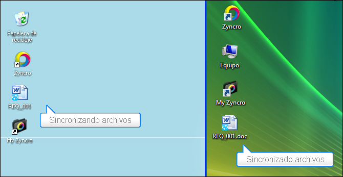 Sincronizando ficheros con Zyncro