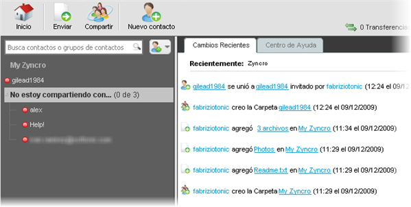 Cambios recientes en Zyncro
