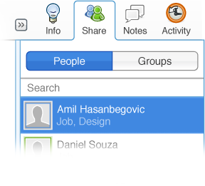eyeOS 2.0 - Social Bar