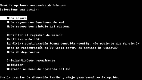 Modo seguro