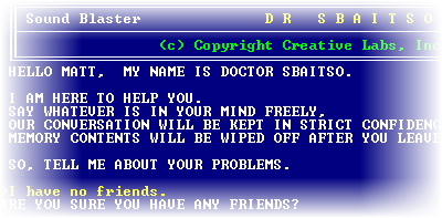 DR. Sbaitso