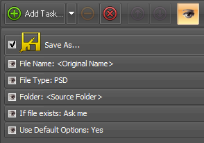 ImBatch Save As