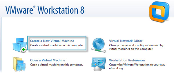 Crea una nueva máquina virtual