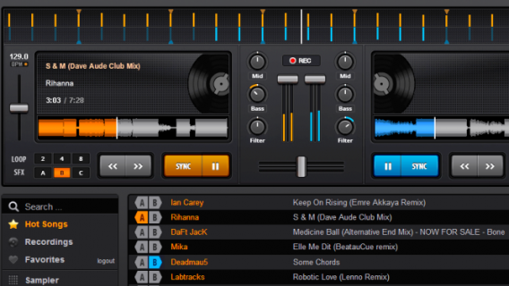 PartyCloud: mezcla como un DJ sin instalar nada