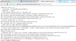 Cómo desactivar los anuncios permitidos de Adblock Plus