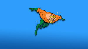 Aquaman: superhéroe más efectivo que Batman y Superman… atrapando virus