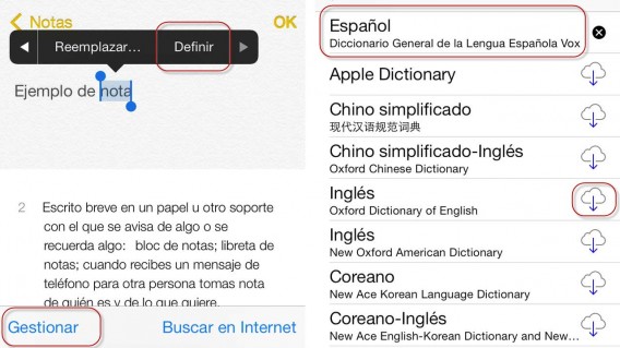 Diccionarios-iOS