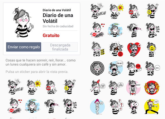 Los mejores stickers de LINE en español - Softonic