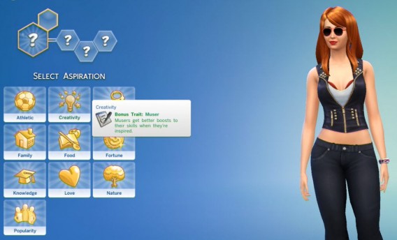 The Sims 4 CAS 5