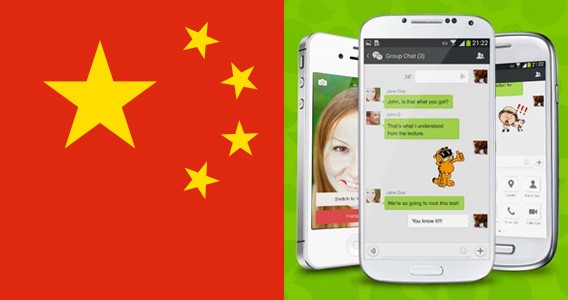 WeChat app China