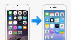 iOS: cómo pasar de una versión nueva a una más antigua