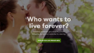 Ya puedes probar Eternime, la web que quiere hacerte inmortal