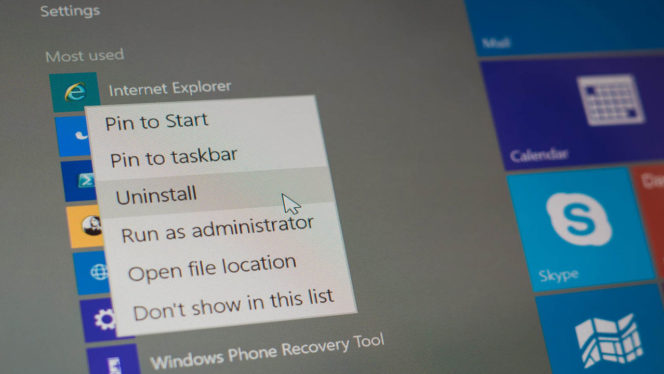 windows-10-start-uninstall