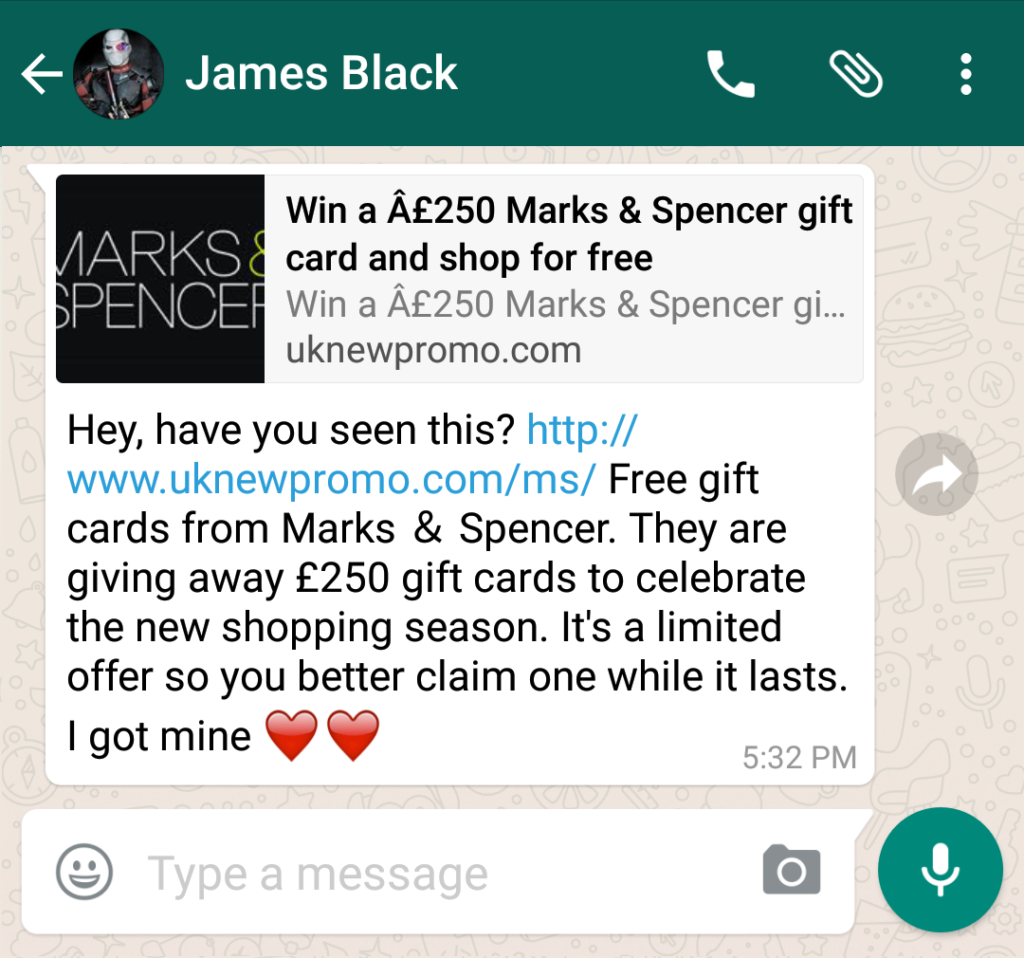 whatsapp_scam_gift_card