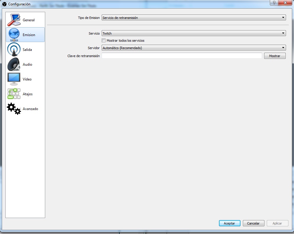 Cómo emitir con Twitch
