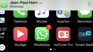WhatsApp ya está disponible para Apple CarPlay