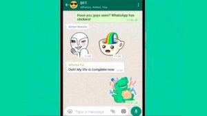 Los amantes de los stickers ya los pueden descargar individualmente de WhatsApp