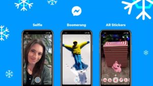 Facebook Messenger: ya puedes usar stickers con realidad aumentada, modo selfie y vídeos boomerang