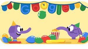 Google repasa el 2018 y nos felicita el Fin de Año con un doodle