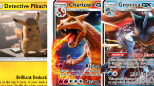 Las nuevas cartas de Pokémon nos permiten ver más de cerca a Detective Pikachu y cía