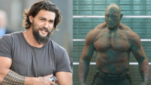 Así habría sido Jason Momoa como Drax en Guardianes de la Galaxia