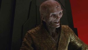 Un rumor insiste que Snoke regresará en Star Wars Episodio 9