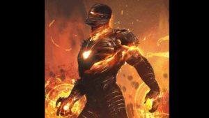 Los Vengadores Endgame: Imagen de Iron Man con una armadura mística