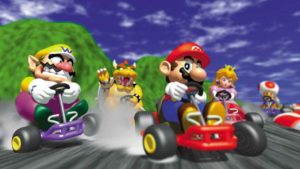 Mario Kart con 24 conductores a la vez es puro caos
