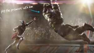 El camino a Vengadores Endgame: Bruce Banner le roba el martillo a Thor