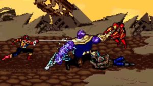 Vengadores Infinity War: Fan recrea las batallas contra Thanos con gráficos 16-bits